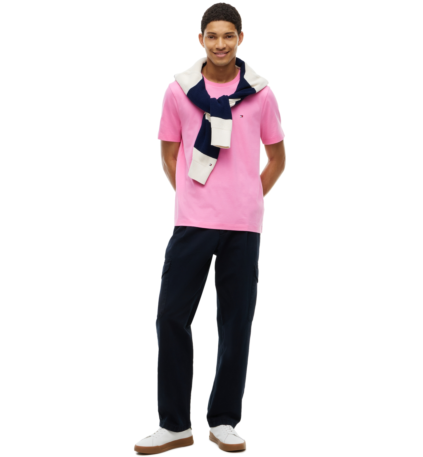 Tommy Hilfiger Men's Essential Regular-Fit T-Shirt - Synthetic Blush