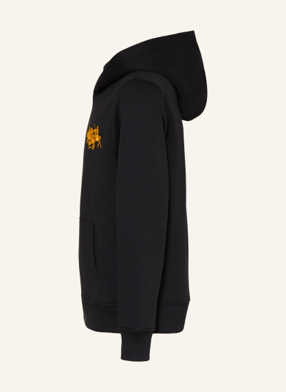 POLO RALPH LAUREN Hoodie – SCHWARZ / DUNKELGELB