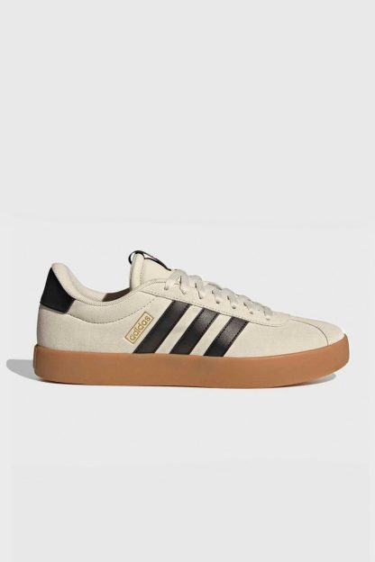 adidas Men's VL Court 3.0 Sneakers - Alumina/Core Black/Gold M