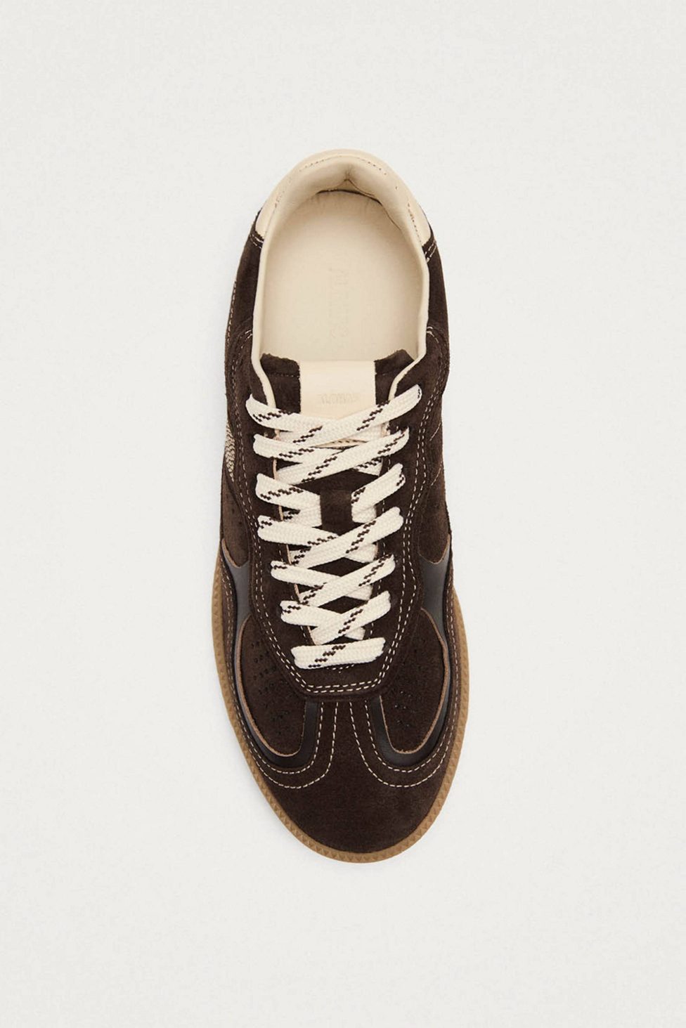 ALOHAS tb. 490 Leather Sneakers - Chocolate Cream