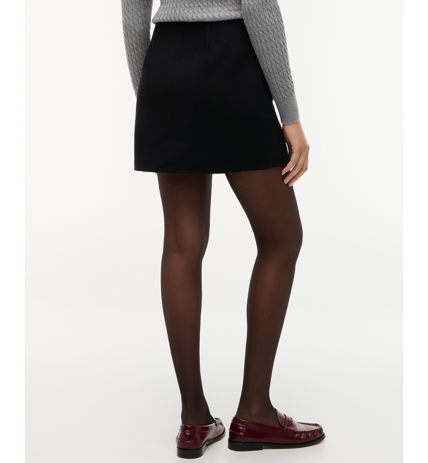 Tommy Hilfiger Women's A-Line Mini Skirt - Black