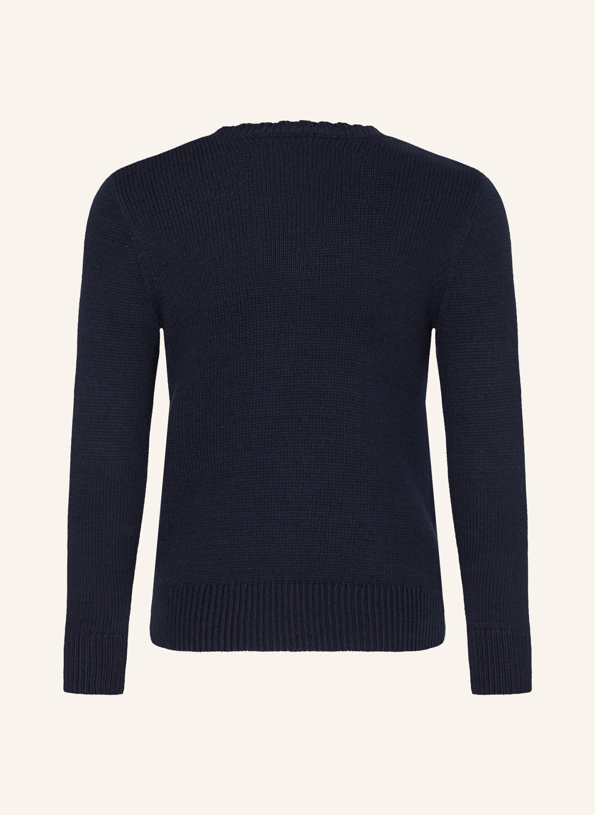 POLO RALPH LAUREN Pullover – DUNKELBLAU / BRAUN / WEISS