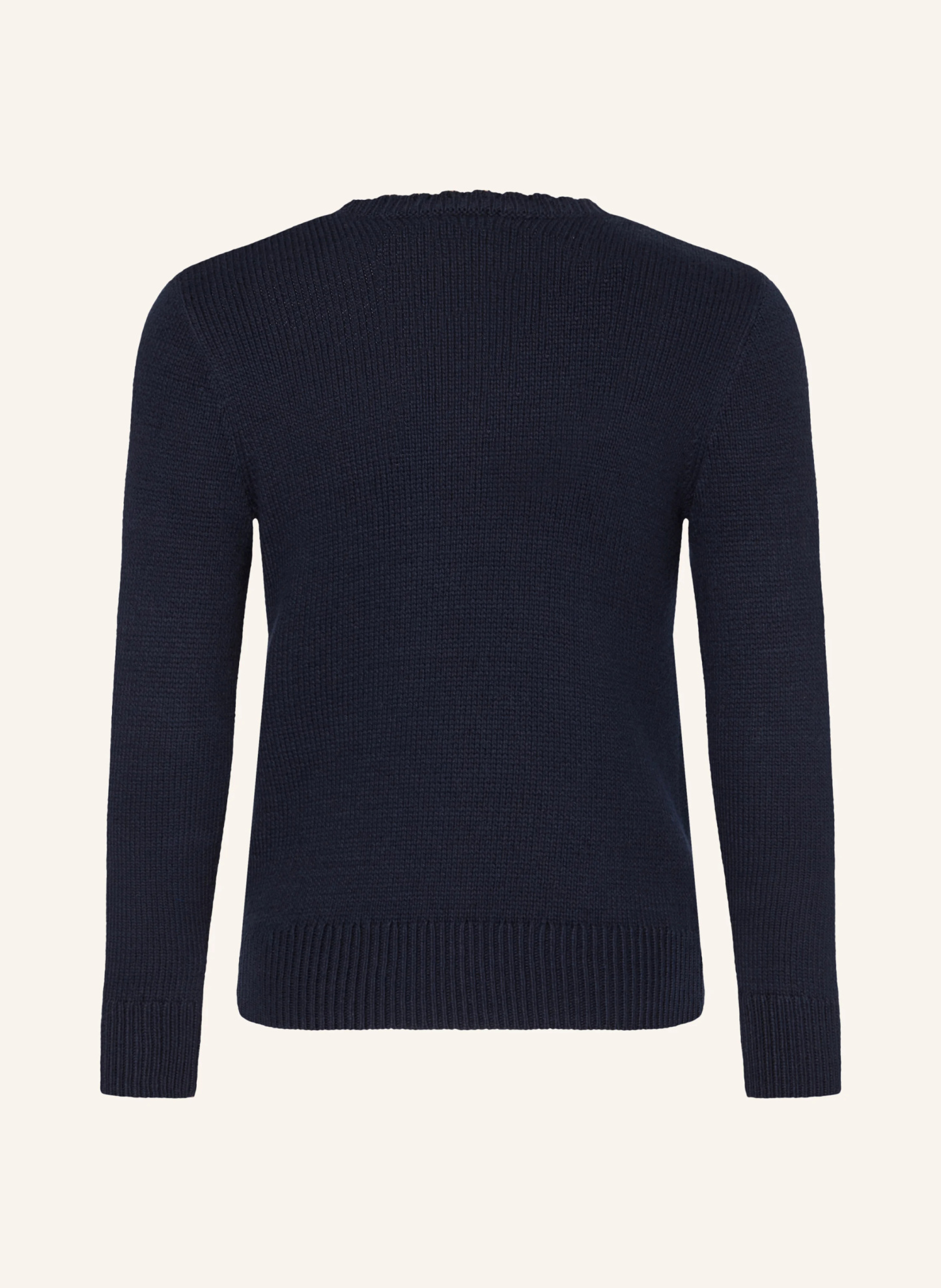 POLO RALPH LAUREN Pullover – DUNKELBLAU / BRAUN / WEISS