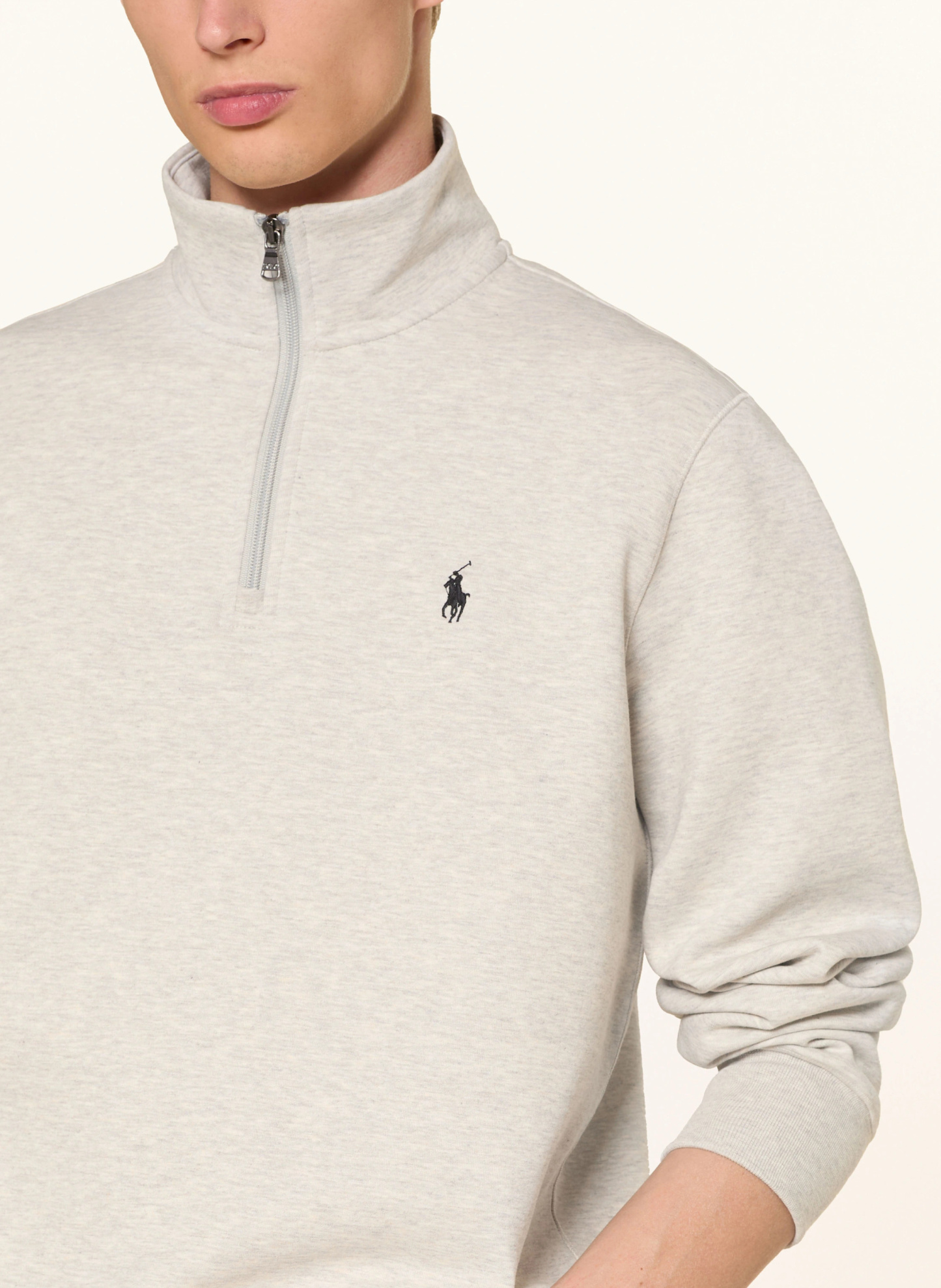 POLO RALPH LAUREN Jersey-Troyer – HELLGRAU