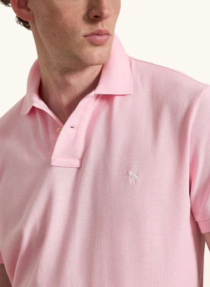 POLO RALPH LAUREN Piqué-Poloshirt Custom Slim Fit – ROSA (1)