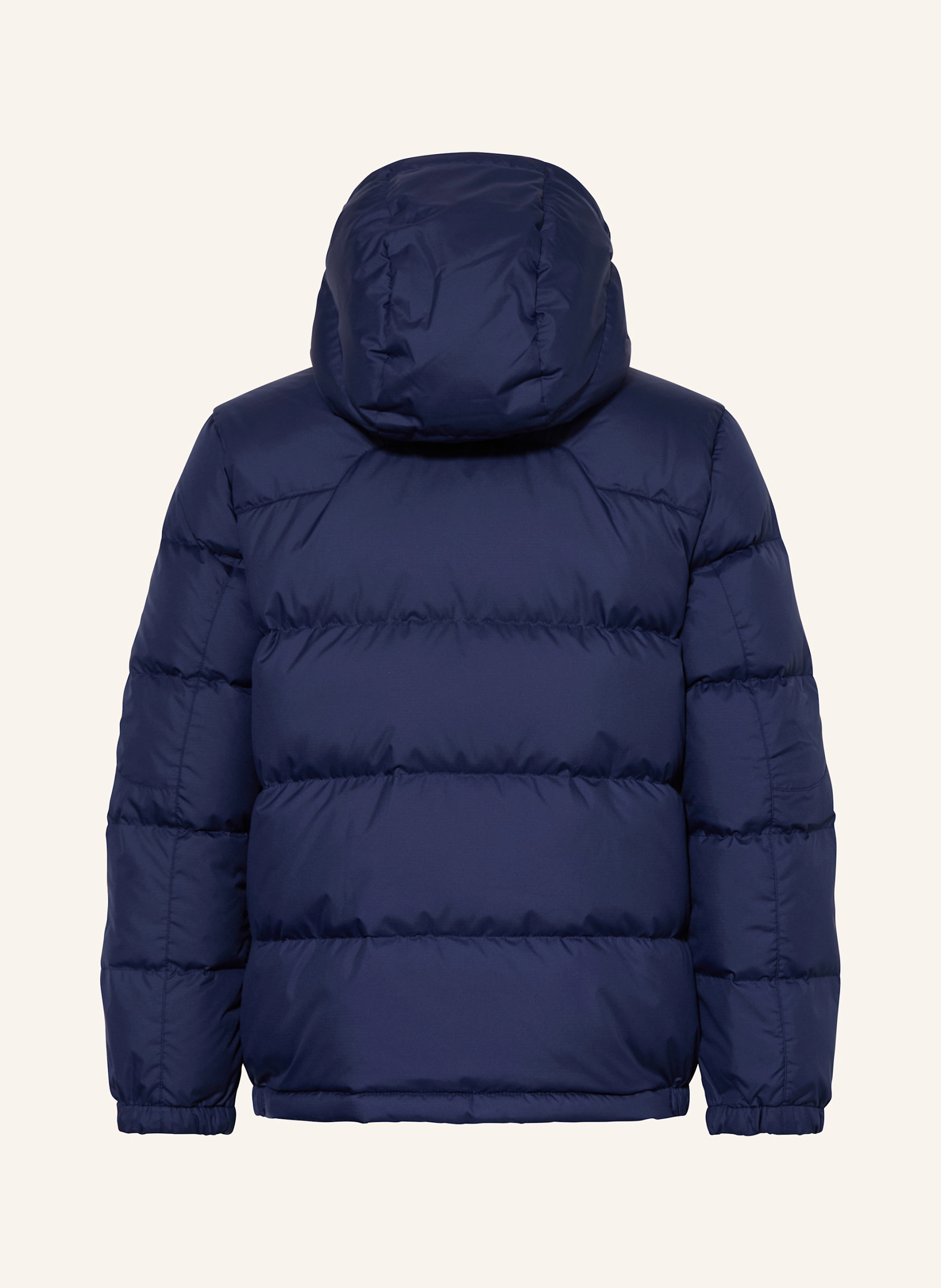 POLO RALPH LAUREN Daunenjacke mit abnehmbarer Kapuze – DUNKELBLAU
