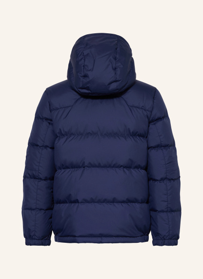 POLO RALPH LAUREN Daunenjacke mit abnehmbarer Kapuze – DUNKELBLAU
