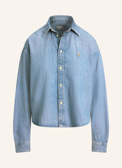 POLO RALPH LAUREN Jeansbluse – BLAU