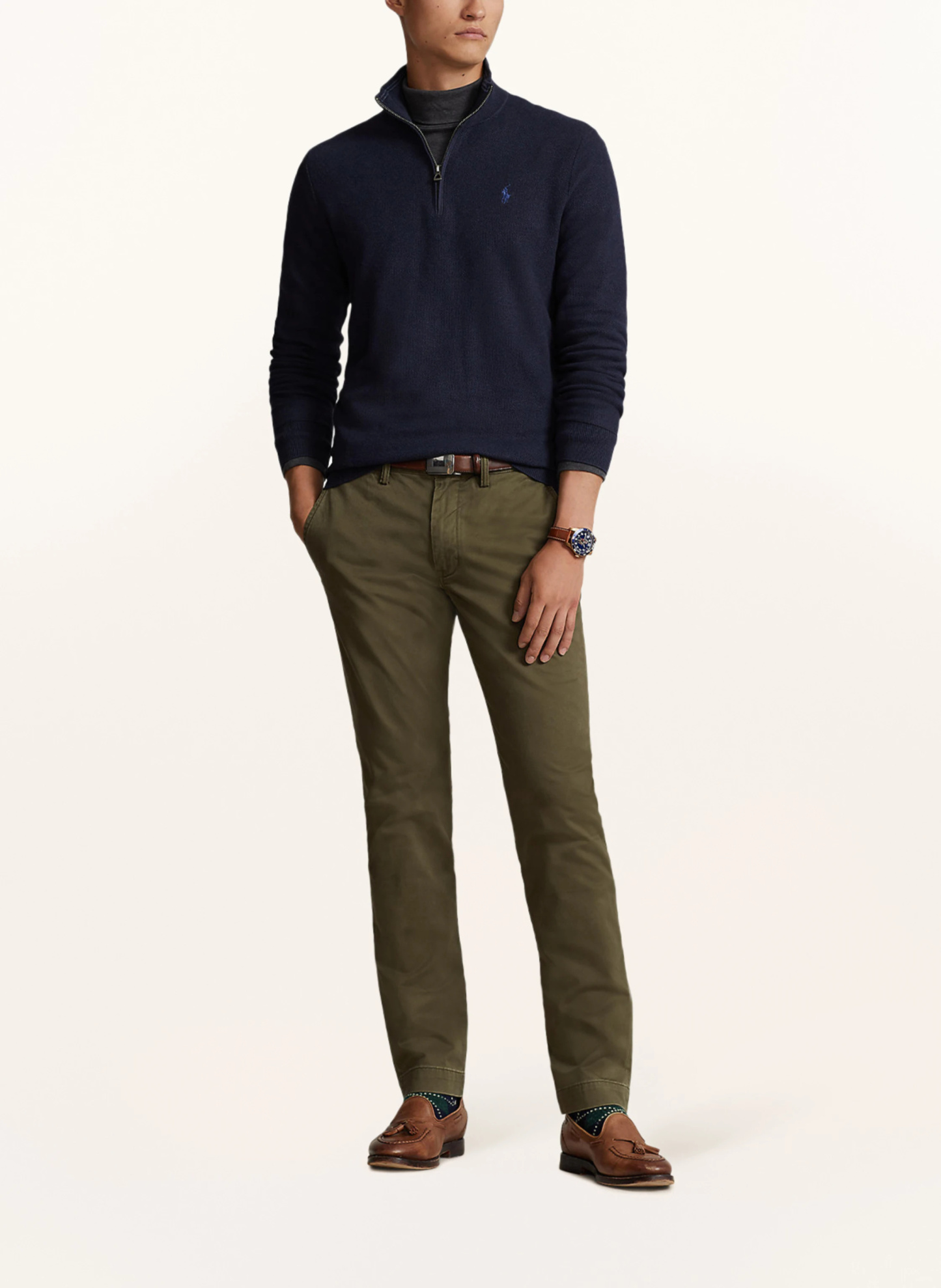 POLO RALPH LAUREN Troyer – DUNKELBLAU