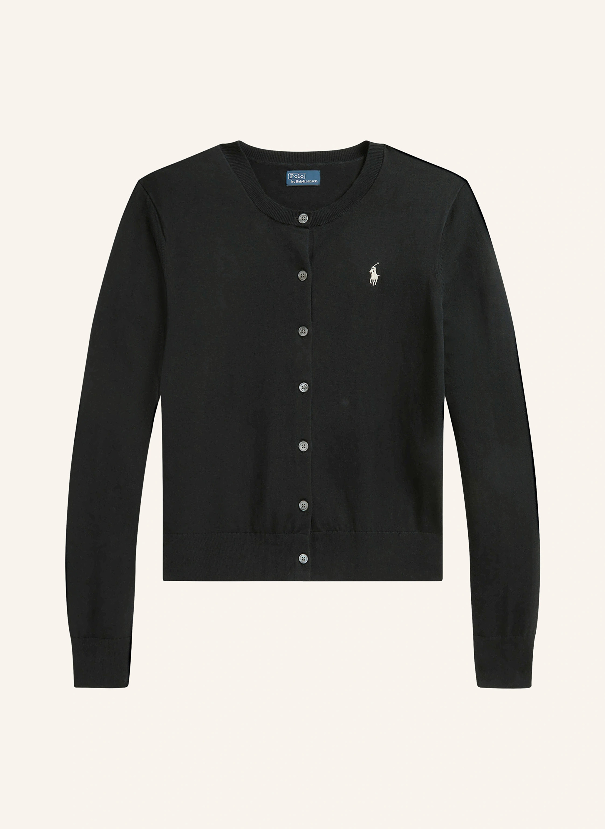 POLO RALPH LAUREN Strickjacke – SCHWARZ