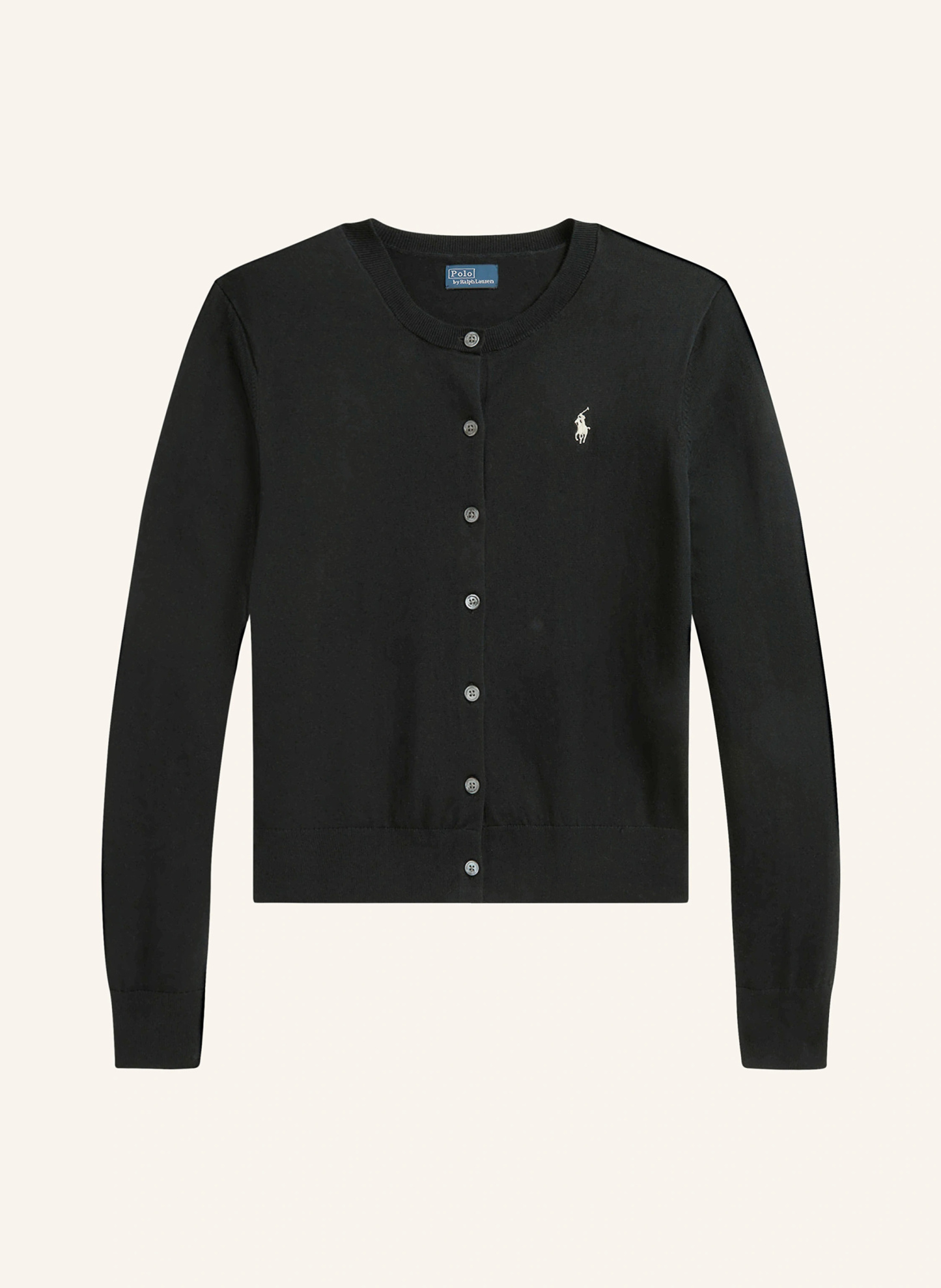 POLO RALPH LAUREN Strickjacke – SCHWARZ