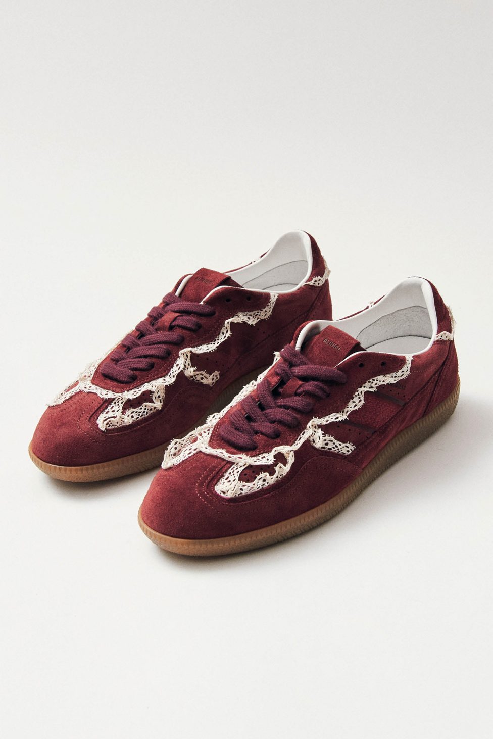 ALOHAS tb. 490 Leather Sneakers - Burgundy