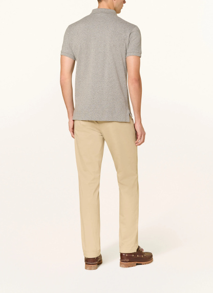POLO RALPH LAUREN Piqué-Poloshirt Slim Fit – GRAU MELIERT