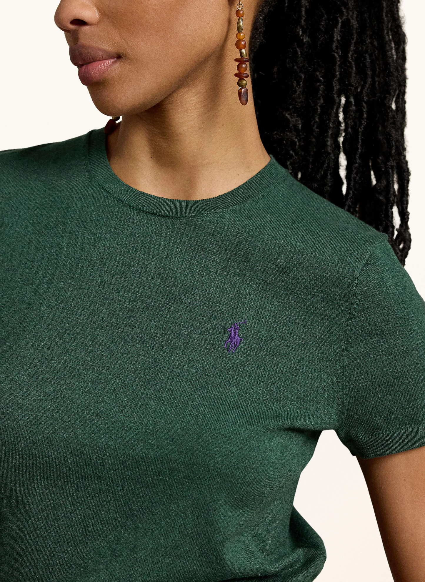 POLO RALPH LAUREN Strickshirt – DUNKELGRÜN