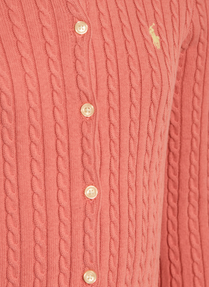POLO RALPH LAUREN Strickjacke – LACHS