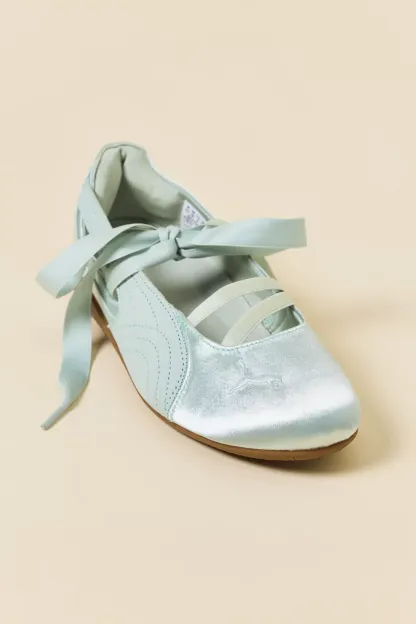 Puma Women's Speedcat Ballet Etoile Sneakers - Creme De Mint-Gum