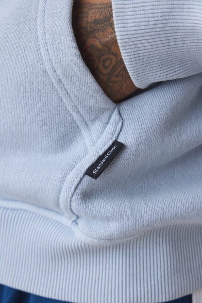Standard Cloth Pregame Zip-Up Hoodie Sweatshirt - Blue