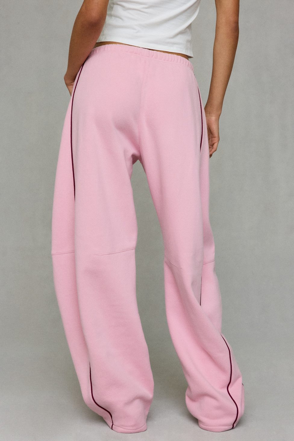 Out From Under Essential Barrel Leg 2.0 Sweatpants - Pink