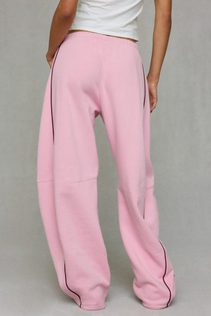 Out From Under Essential Barrel Leg 2.0 Sweatpants - Pink