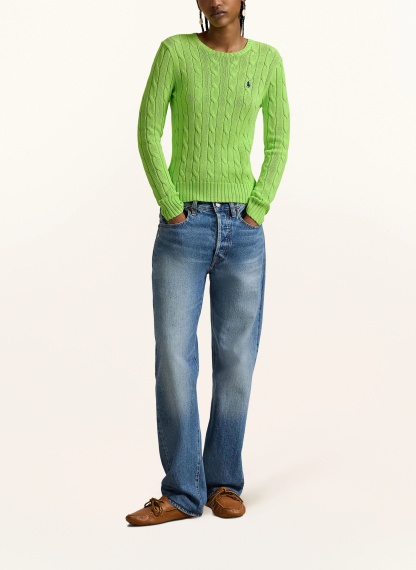 POLO RALPH LAUREN Pullover – NEONGRÜN