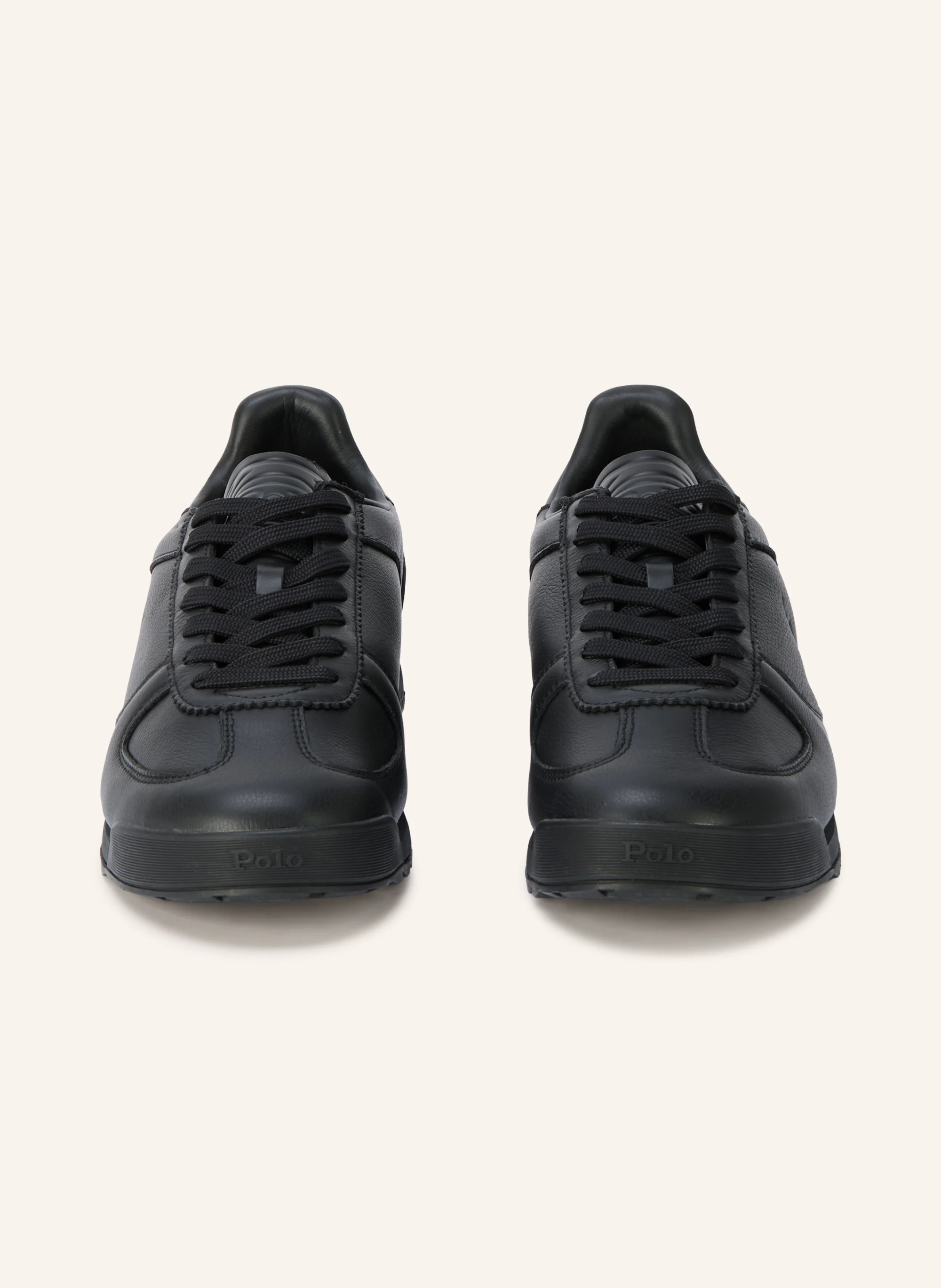 POLO RALPH LAUREN Sneaker VARICK – SCHWARZ / GOLD