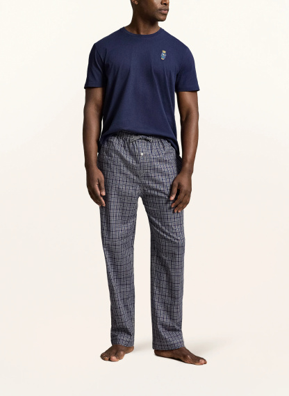 POLO RALPH LAUREN Schlafanzug – DUNKELBLAU / HELLBRAUN