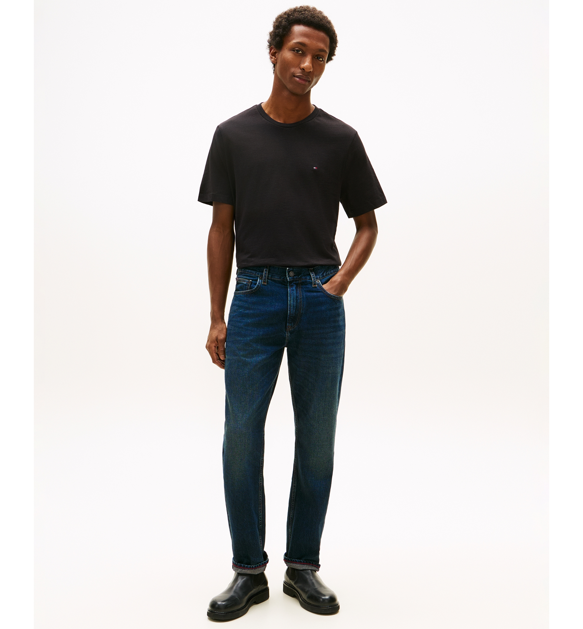 Tommy Hilfiger Men's Essential Regular-Fit T-Shirt - Black