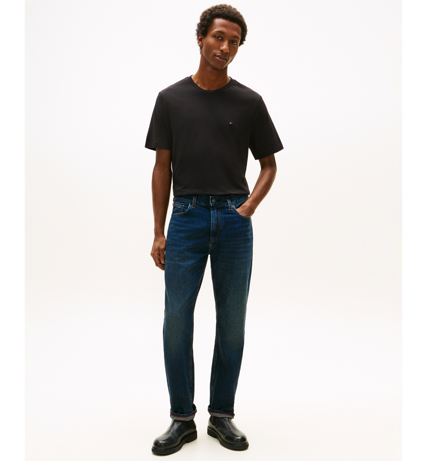 Tommy Hilfiger Men's Essential Regular-Fit T-Shirt - Black