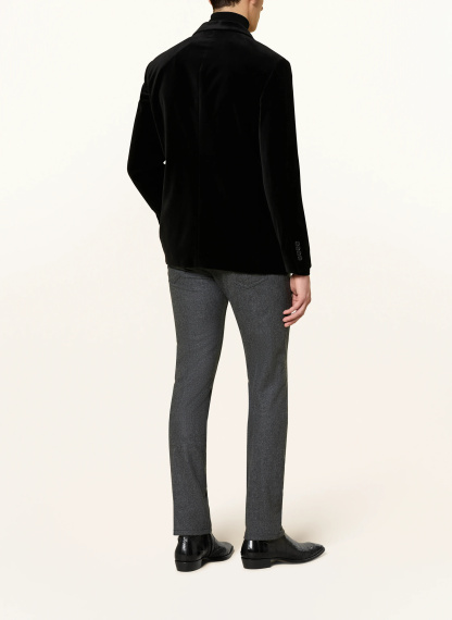 POLO RALPH LAUREN Sakko Modern Fit aus Samt – SCHWARZ