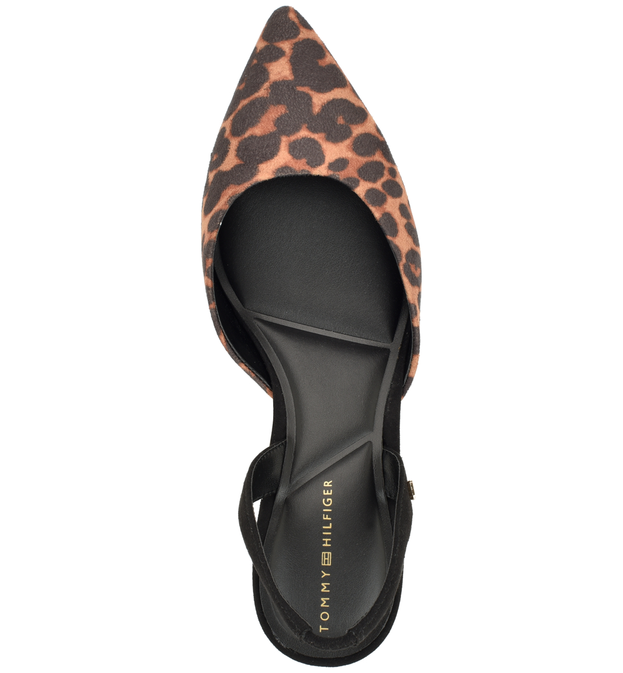 Tommy Hilfiger Women's Tanna Kitten Heel Slingback Dress Pumps - Light Brown Leopard