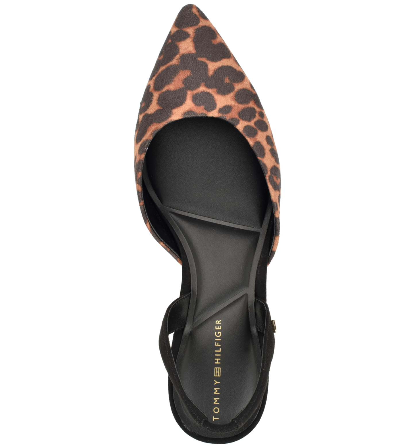 Tommy Hilfiger Women's Tanna Kitten Heel Slingback Dress Pumps - Light Brown Leopard