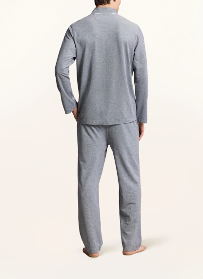 POLO RALPH LAUREN Schlafanzug – DUNKELBLAU / WEISS