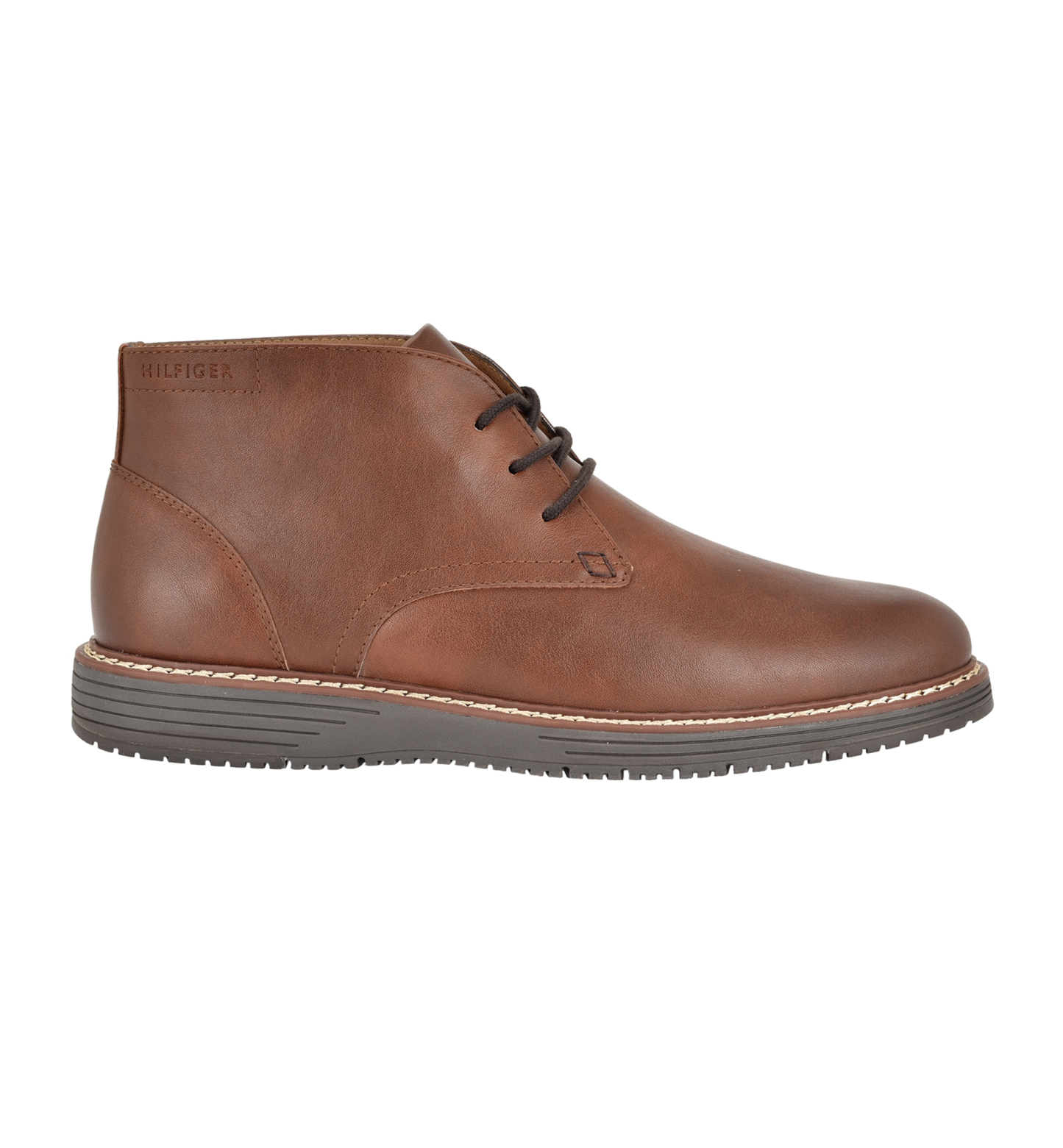 Tommy Hilfiger Men's Harbin Elevated Chukka Boots - Cognac/Dark Gray