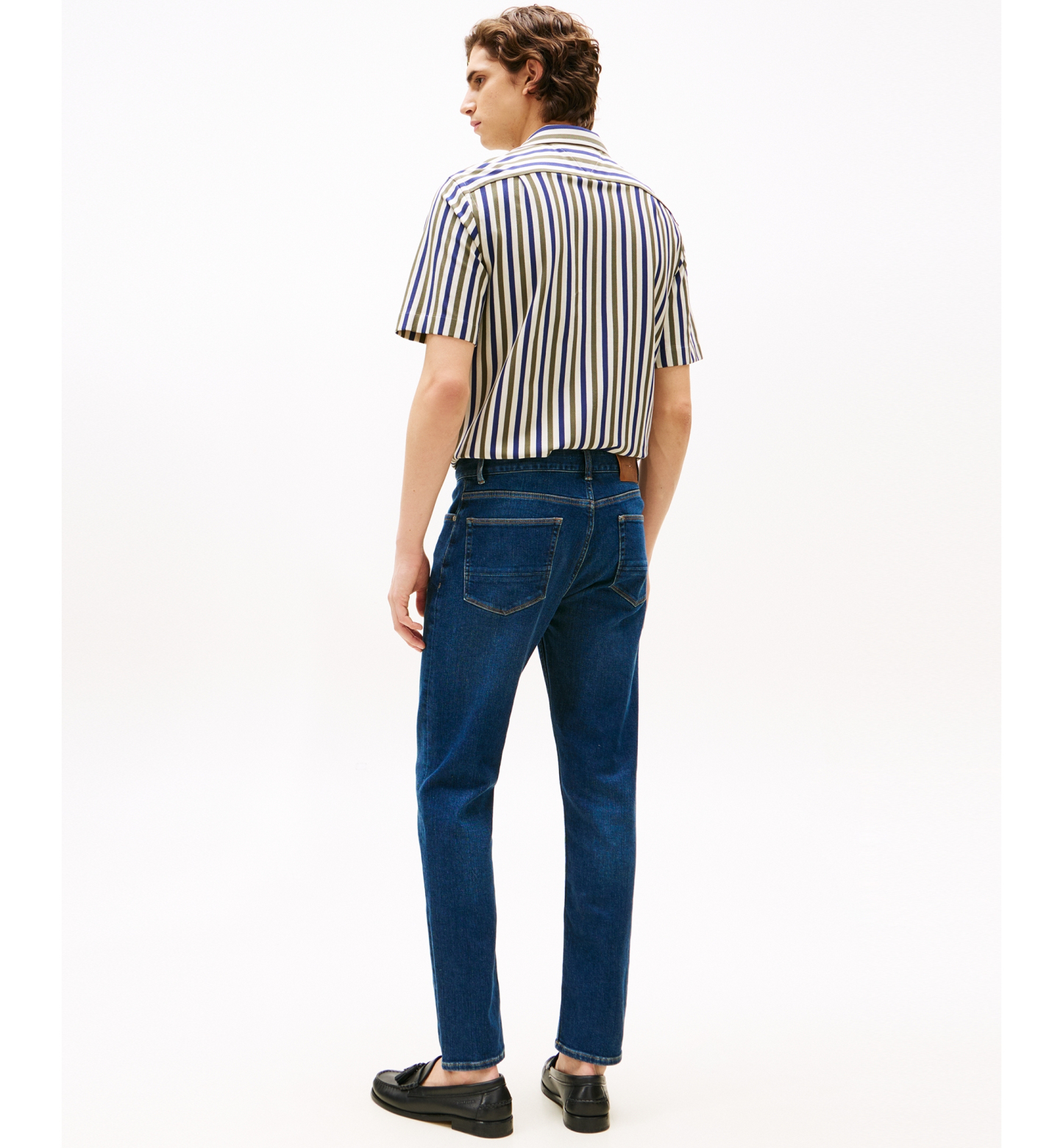 Tommy Hilfiger Men's Bleeker Slim-Fit Jeans - Dark Indigo