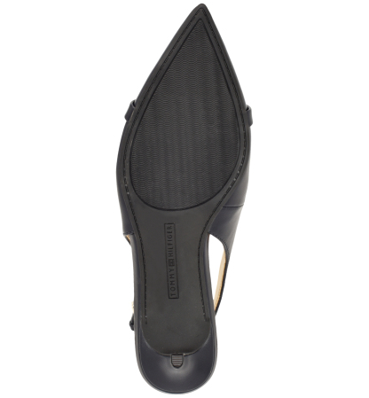 Tommy Hilfiger Women's Totale Kitten Heel Slingback Dress Pumps - Dark Blue