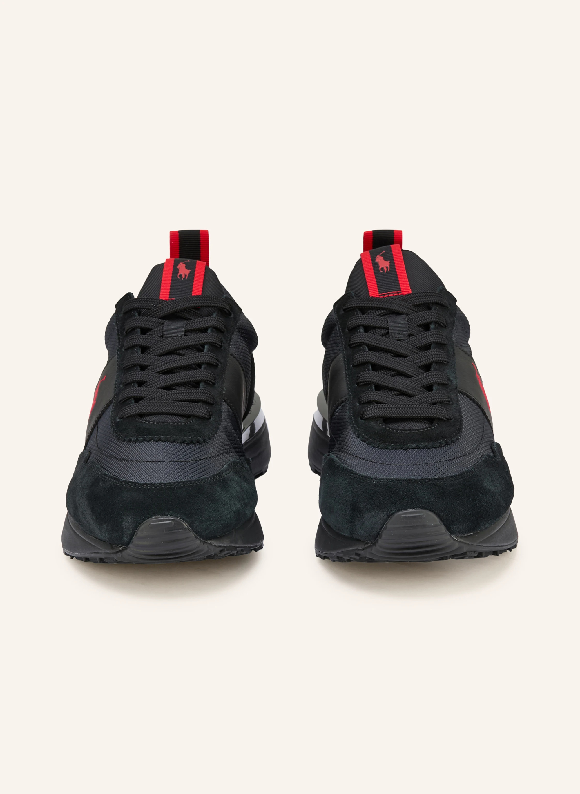 POLO RALPH LAUREN Sneaker TRAIN 89 – SCHWARZ / ROT