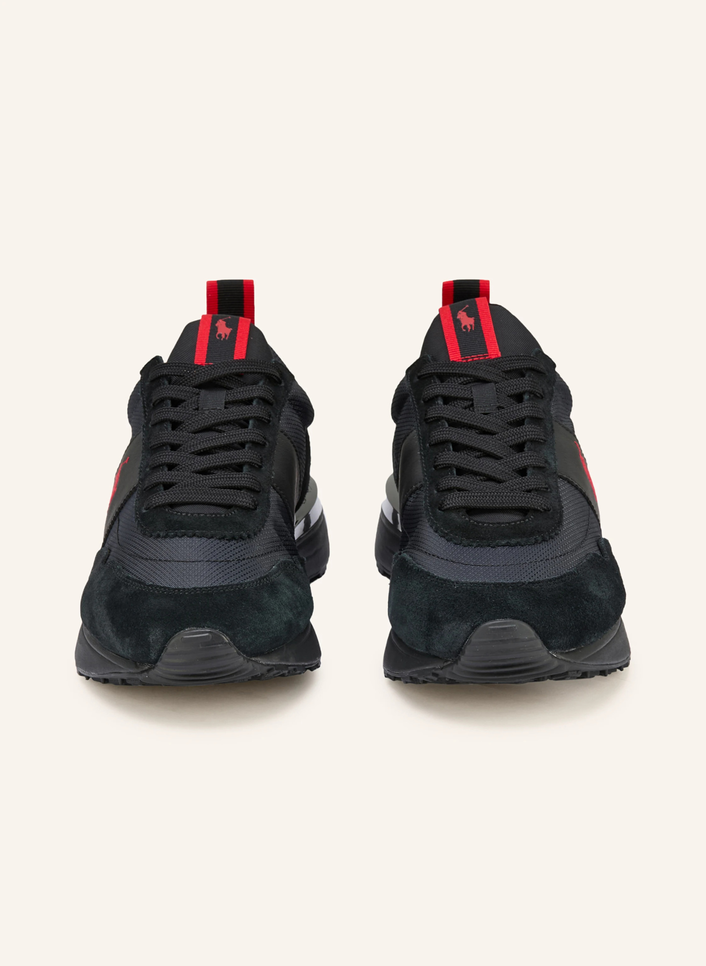 POLO RALPH LAUREN Sneaker TRAIN 89 – SCHWARZ / ROT