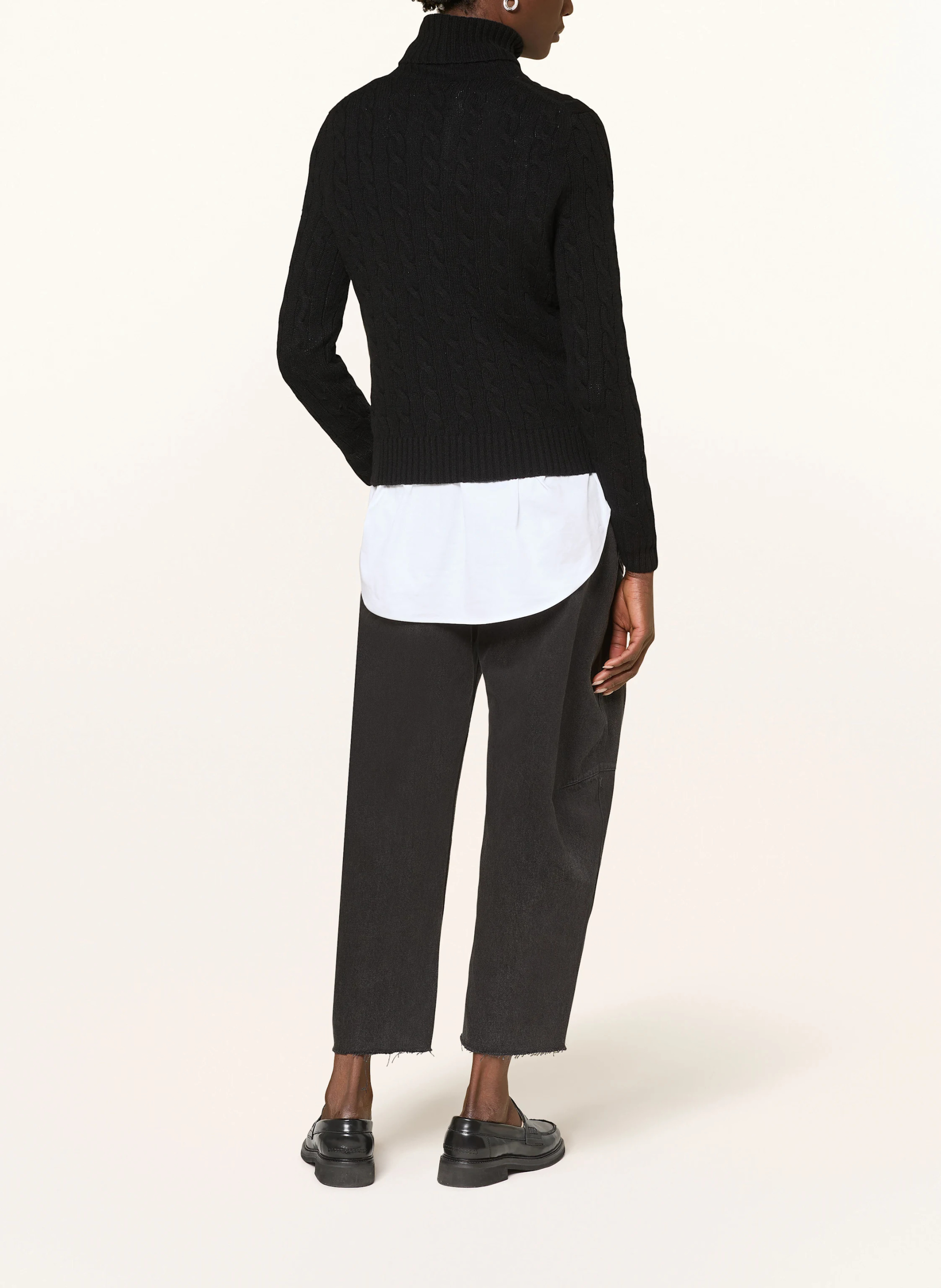 POLO RALPH LAUREN Rollkragenpullover – SCHWARZ