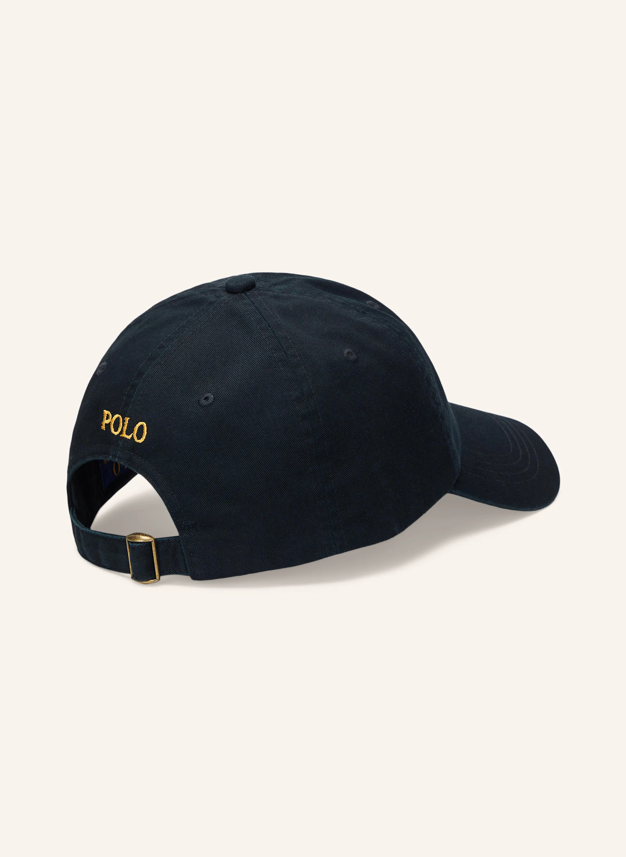 POLO RALPH LAUREN Cap – SCHWARZ / GOLD