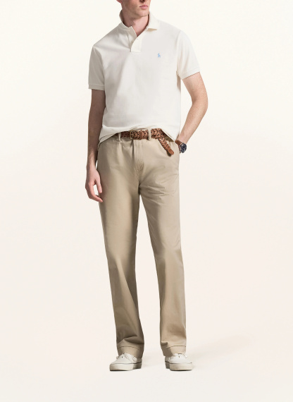 POLO RALPH LAUREN Piqué-Poloshirt Custom Slim Fit – CREME (1)