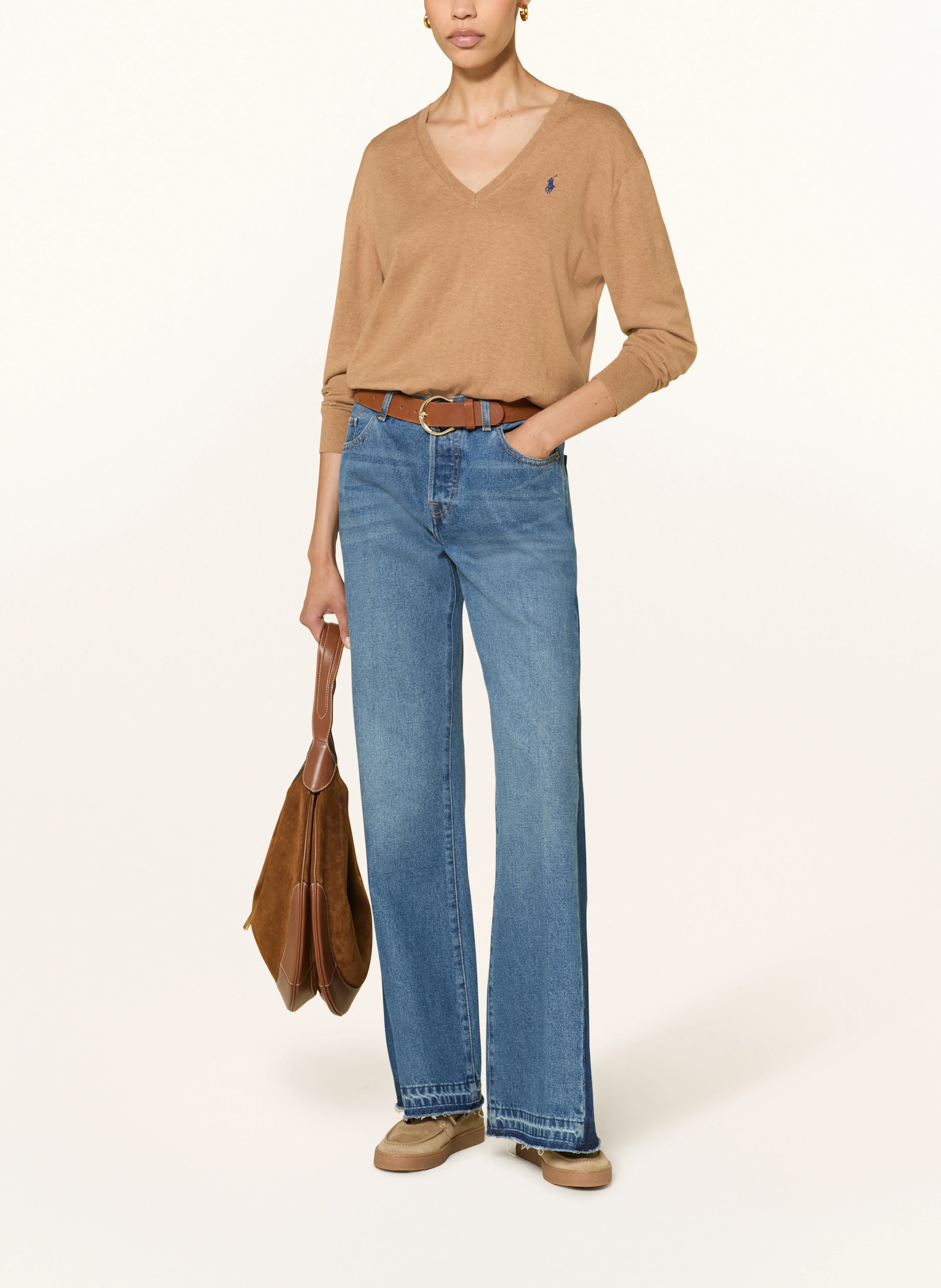 POLO RALPH LAUREN Pullover – CAMEL