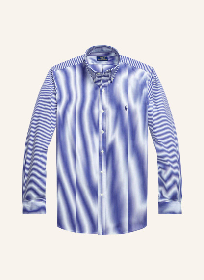 POLO RALPH LAUREN Hemd Custom Fit – BLAU / WEISS (2)