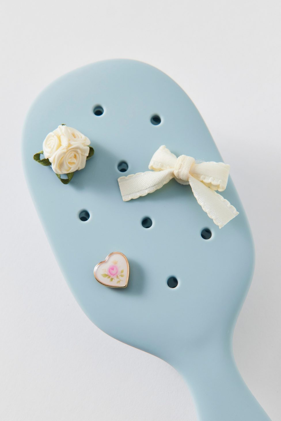 KITSCH KitschPop Paddle Brush & Charm Set - Haze Blue
