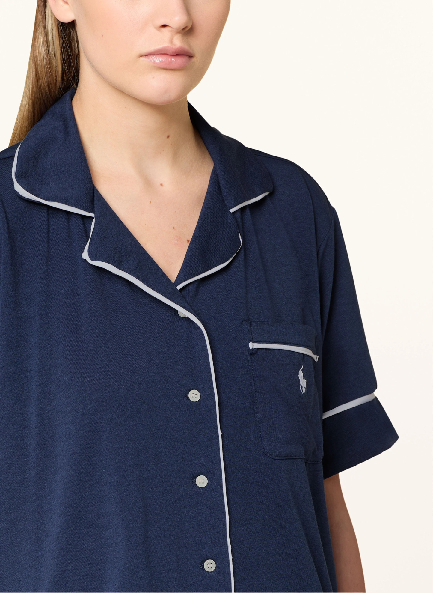POLO RALPH LAUREN Shorty-Schlafanzug – DUNKELBLAU