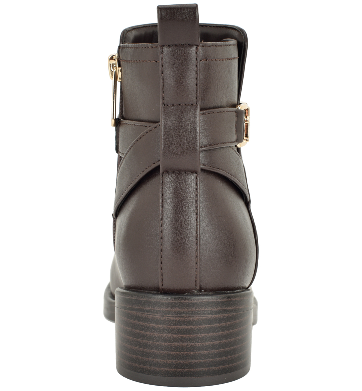 Tommy Hilfiger Women's Idala Ornamented Side Zip Booties - Dark Brown