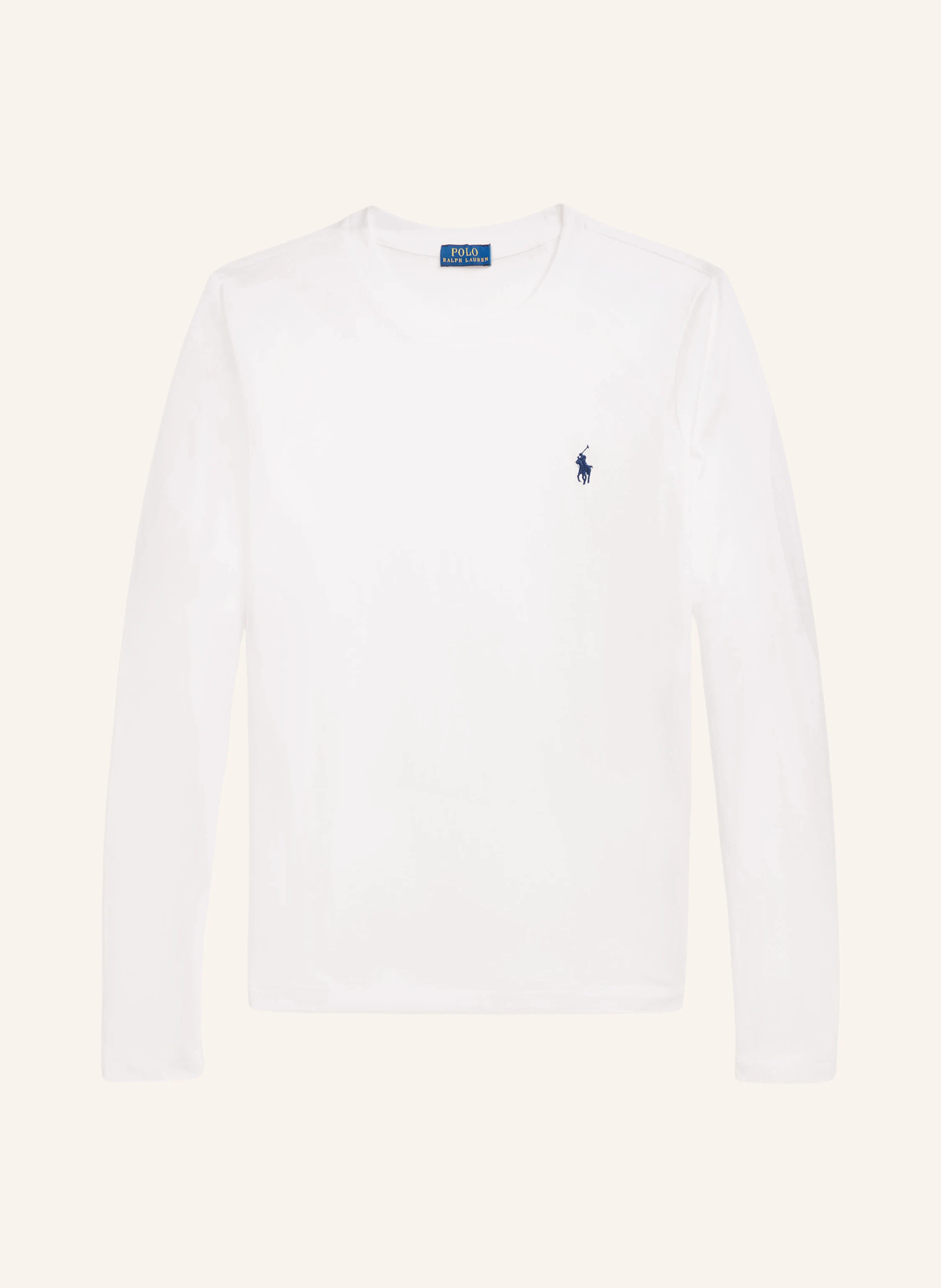 POLO RALPH LAUREN Longsleeve – WEISS
