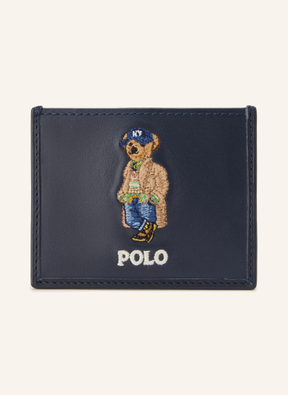 POLO RALPH LAUREN Kartenetui – DUNKELBLAU / BEIGE