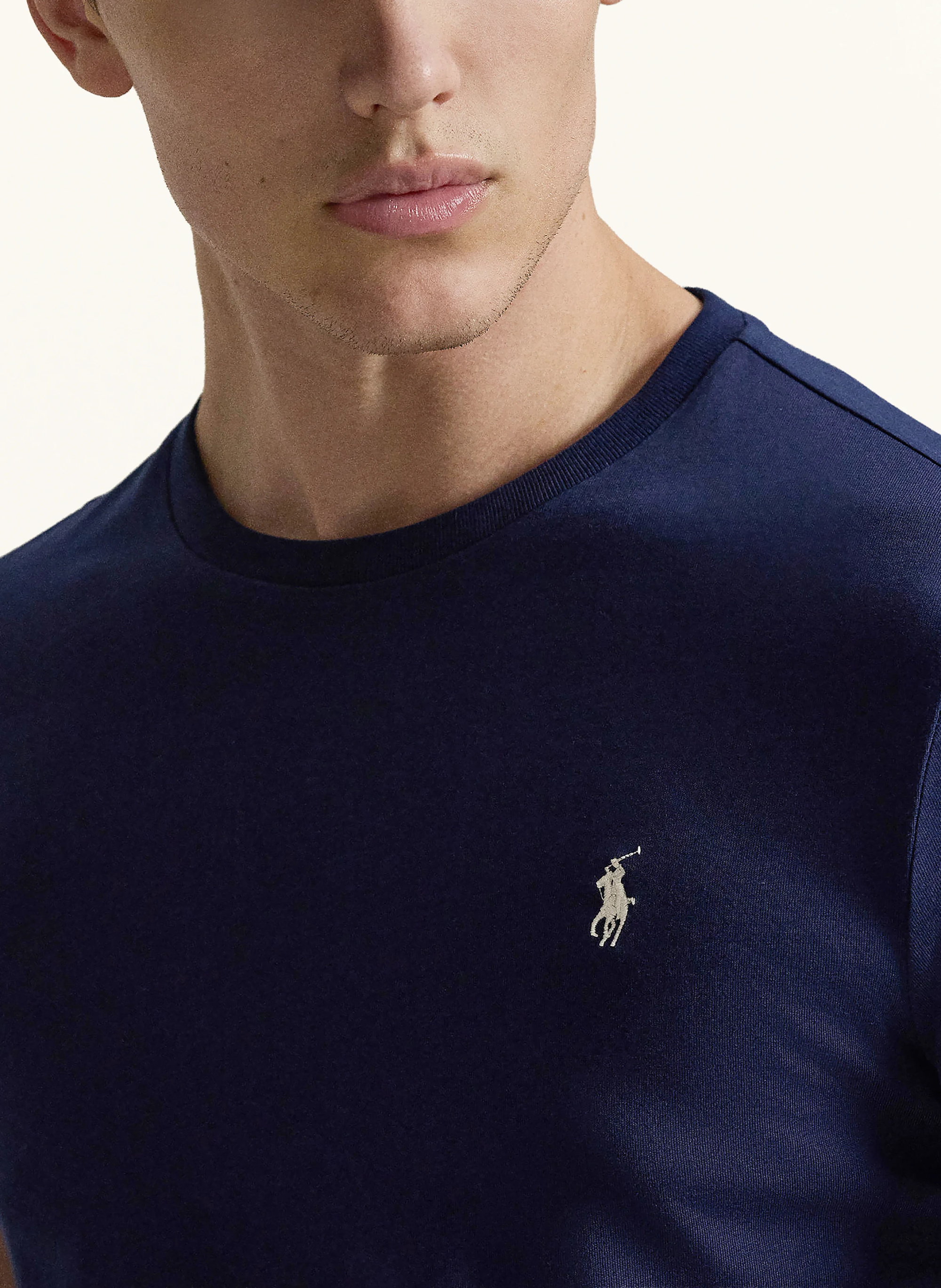 POLO RALPH LAUREN T-Shirt – DUNKELBLAU / WEISS