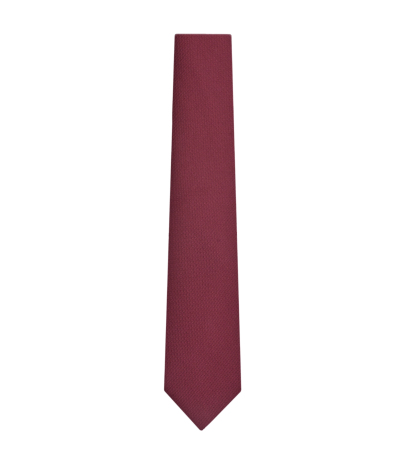 Tommy Hilfiger Men's Rope Solid Classic Tie - Burgundy
