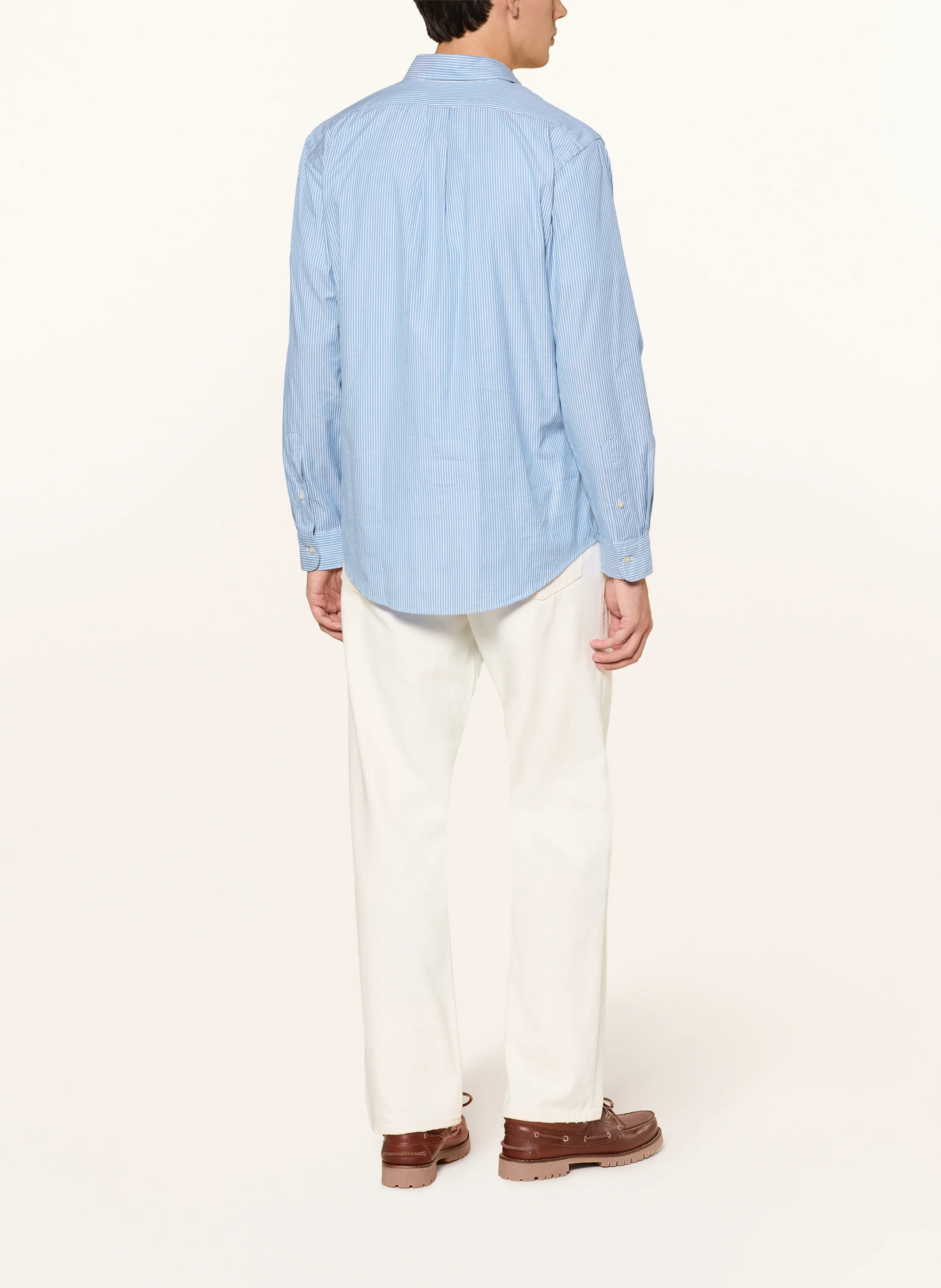 POLO RALPH LAUREN Oxfordhemd Custom Fit – BLAU / WEISS